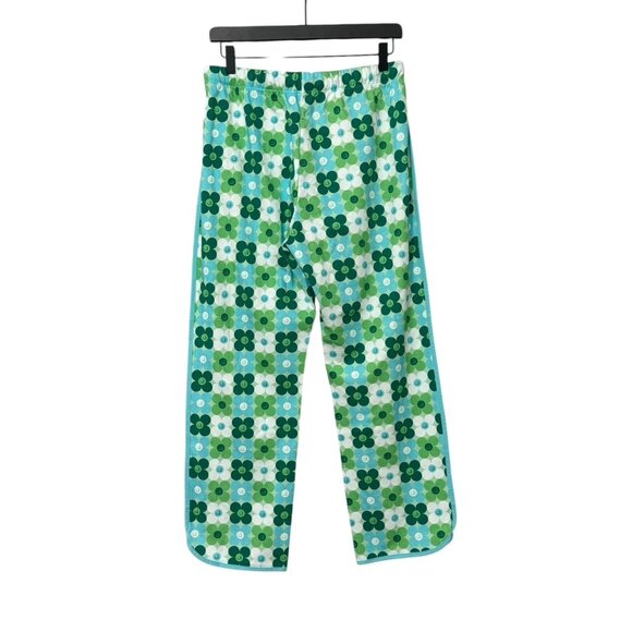 Magnolia Lane Women's Masters Pajama Pants Loungewear Green Blue Cotton Size XS - Picture 6 of 12